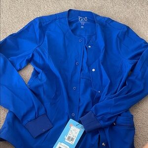 Vibrant Blue Bomber Jacket by One